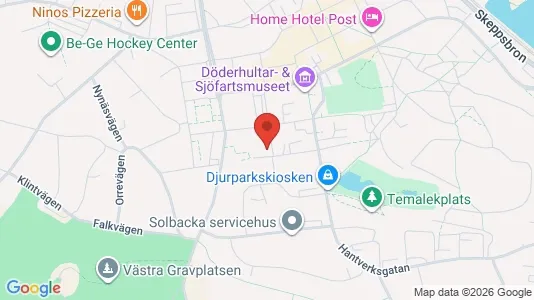 Apartments for rent i Oskarshamn - kort over placeringen