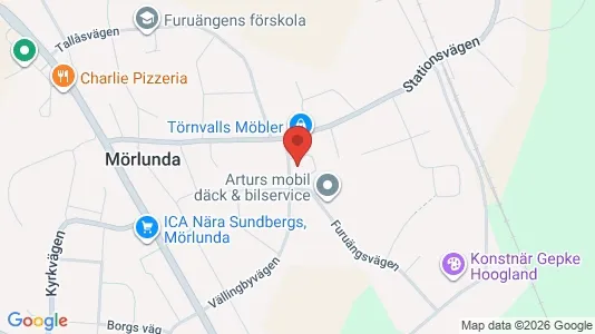 Apartments for rent i Hultsfred - kort over placeringen
