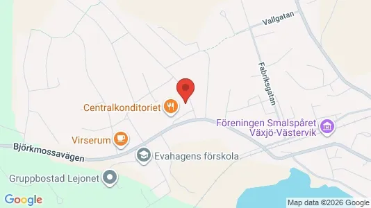 Apartments for rent i Hultsfred - kort over placeringen
