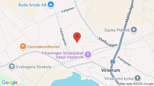 Apartments for rent i Hultsfred - kort over placeringen