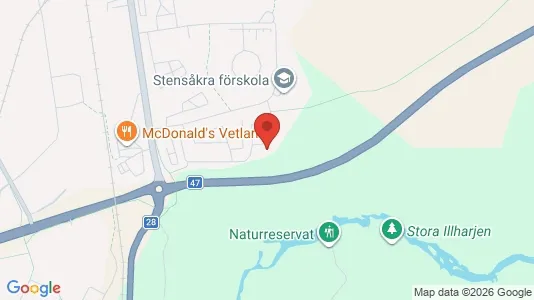 Apartments for rent i Vetlanda - kort over placeringen