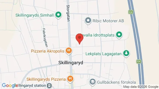Apartments for rent i Vaggeryd - kort over placeringen
