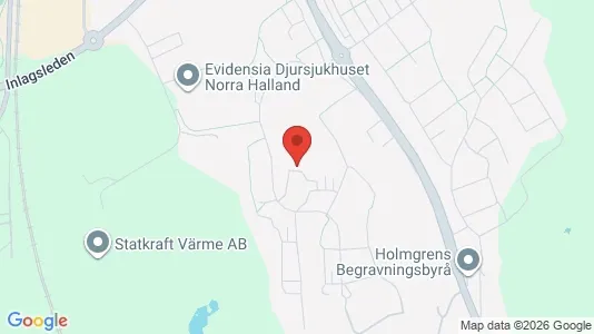 Apartments for rent i Kungsbacka - kort over placeringen