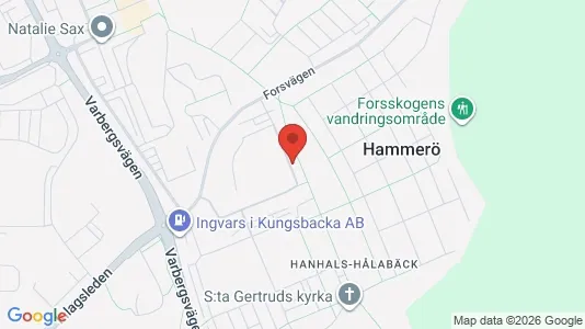 Apartments for rent i Kungsbacka - kort over placeringen