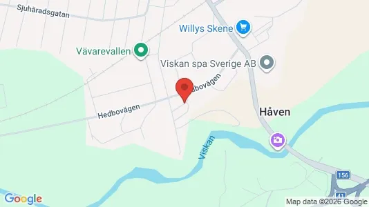 Apartments for rent i Mark - kort over placeringen