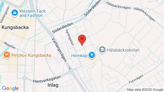 Apartments for rent i Kungsbacka - kort over placeringen