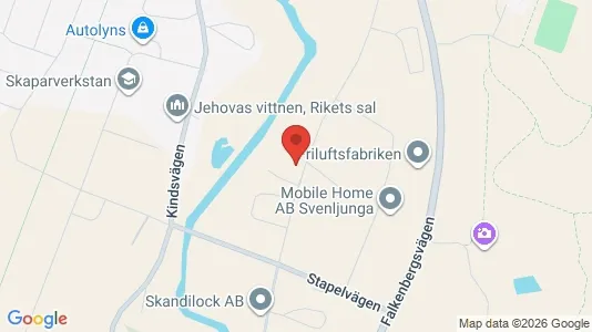 Apartments for rent i Svenljunga - kort over placeringen