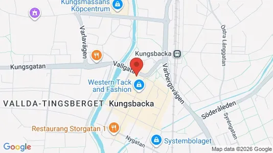 Apartments for rent i Kungsbacka - kort over placeringen