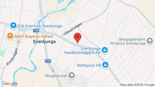 Apartments for rent i Svenljunga - kort over placeringen