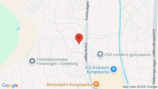 Apartments for rent i Kungsbacka - kort over placeringen