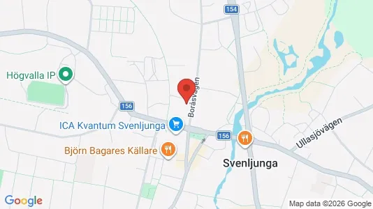 Apartments for rent i Svenljunga - kort over placeringen
