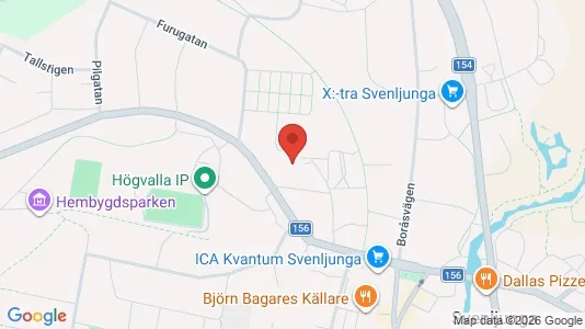 Apartments for rent i Svenljunga - kort over placeringen
