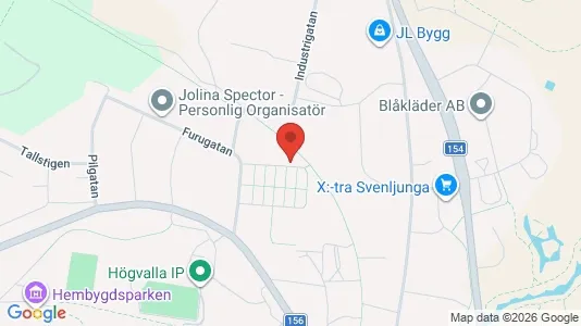 Apartments for rent i Svenljunga - kort over placeringen
