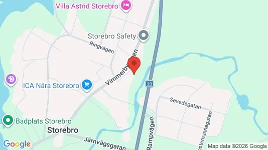 Apartments for rent i Vimmerby - kort over placeringen