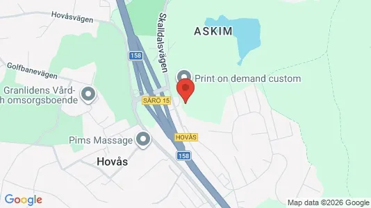 Apartments for rent i Askim-Frölunda-Högsbo - kort over placeringen