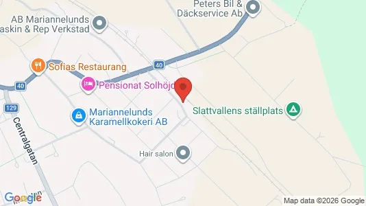 Apartments for rent i Eksjö - kort over placeringen
