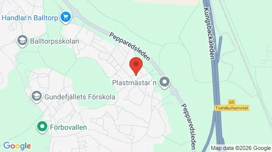 Apartments for rent i Mölndal - kort over placeringen