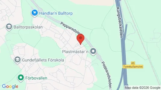 Apartments for rent i Mölndal - kort over placeringen