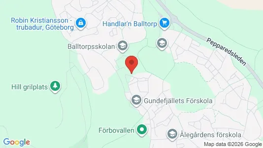 Apartments for rent i Mölndal - kort over placeringen