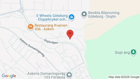 Apartments for rent i Askim-Frölunda-Högsbo - kort over placeringen