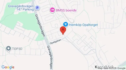 Apartments for rent i Askim-Frölunda-Högsbo - kort over placeringen