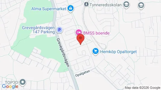 Apartments for rent i Askim-Frölunda-Högsbo - kort over placeringen