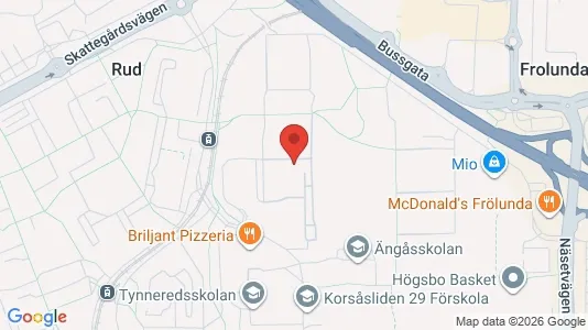Apartments for rent i Askim-Frölunda-Högsbo - kort over placeringen
