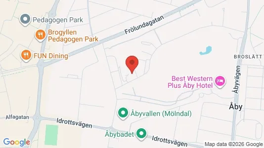 Apartments for rent i Mölndal - kort over placeringen