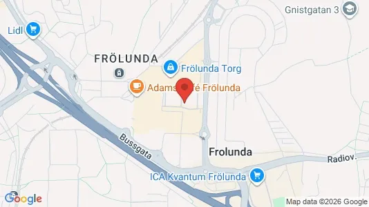 Apartments for rent i Askim-Frölunda-Högsbo - kort over placeringen
