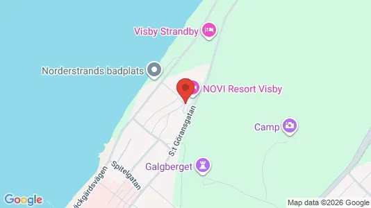 Apartments for rent i Gotland - kort over placeringen