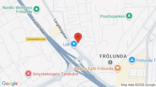 Apartments for rent i Askim-Frölunda-Högsbo - kort over placeringen