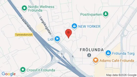 Apartments for rent i Askim-Frölunda-Högsbo - kort over placeringen