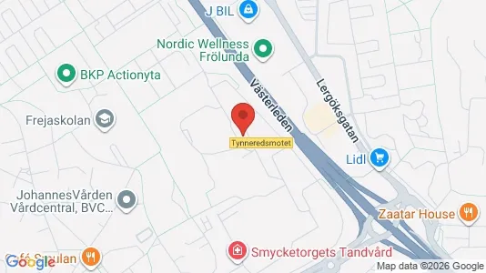 Apartments for rent i Askim-Frölunda-Högsbo - kort over placeringen