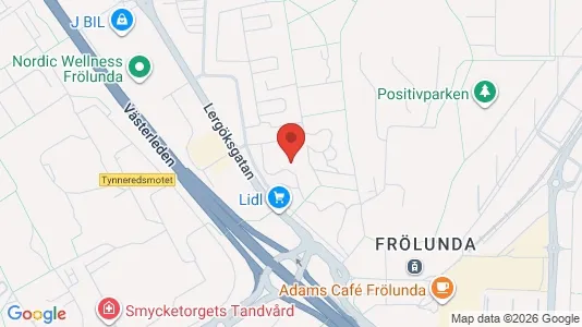 Apartments for rent i Askim-Frölunda-Högsbo - kort over placeringen