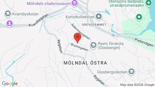 Apartments for rent i Mölndal - kort over placeringen