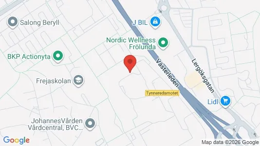 Apartments for rent i Askim-Frölunda-Högsbo - kort over placeringen