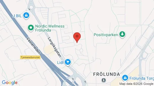 Apartments for rent i Askim-Frölunda-Högsbo - kort over placeringen