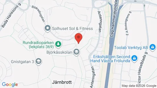 Apartments for rent i Askim-Frölunda-Högsbo - kort over placeringen