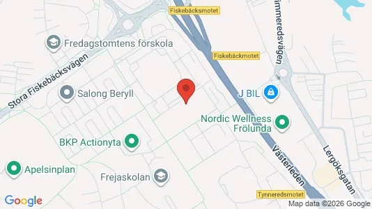 Apartments for rent i Askim-Frölunda-Högsbo - kort over placeringen