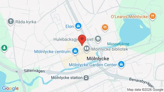 Apartments for rent i Härryda - kort over placeringen