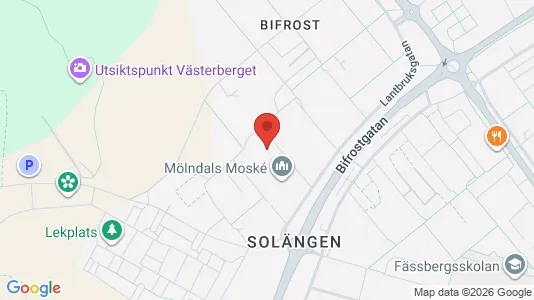 Apartments for rent i Mölndal - kort over placeringen