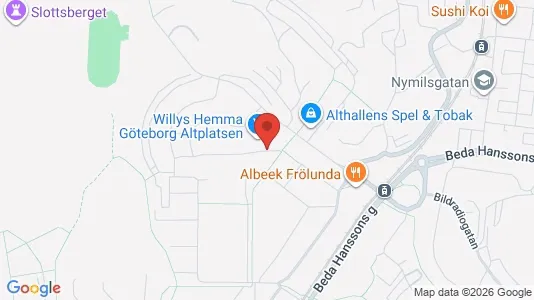 Apartments for rent i Askim-Frölunda-Högsbo - kort over placeringen