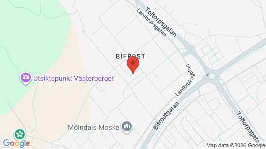 Apartments for rent i Mölndal - kort over placeringen