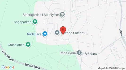 Apartments for rent i Härryda - kort over placeringen