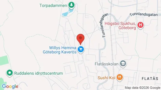 Apartments for rent i Askim-Frölunda-Högsbo - kort over placeringen