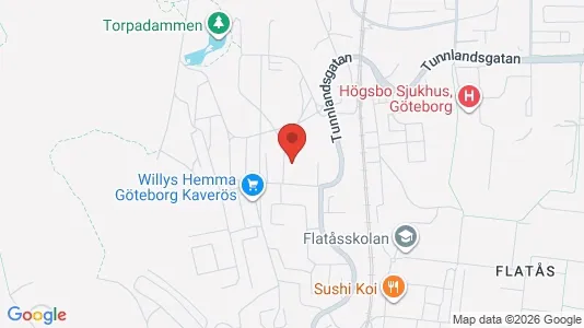Apartments for rent i Askim-Frölunda-Högsbo - kort over placeringen