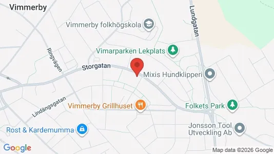 Apartments for rent i Vimmerby - kort over placeringen