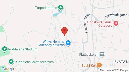 Apartments for rent i Askim-Frölunda-Högsbo - kort over placeringen