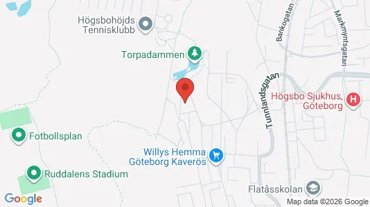 Apartments for rent i Askim-Frölunda-Högsbo - kort over placeringen