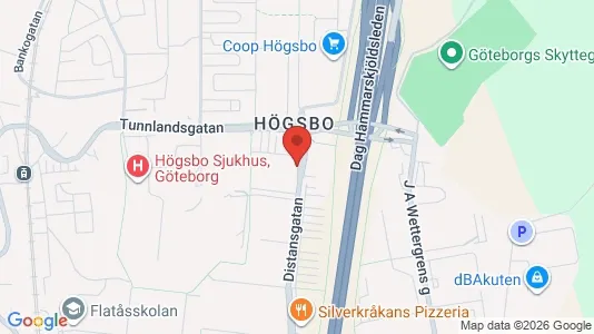 Apartments for rent i Askim-Frölunda-Högsbo - kort over placeringen
